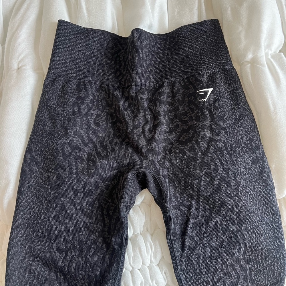 gymshark cheetah workout leggings